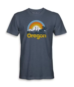 Men'S Ridiculously Soft Midweight Graphic Tee | Oregon
