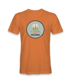 Men'S Ridiculously Soft Midweight Graphic Tee | All Good In The Woods