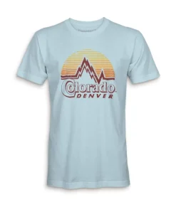 Men'S Ridiculously Soft Midweight Graphic Tee | Denver Colorado