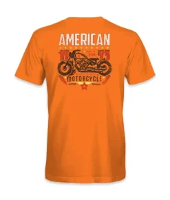 Men'S Ridiculously Soft Midweight Sueded Graphic Tee | American Motorcycles