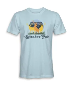 Men'S Ridiculously Soft Midweight Graphic Tee | Yellowstone Park