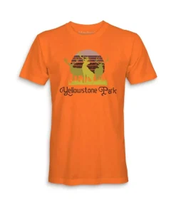Men'S Ridiculously Soft Midweight Graphic Tee | Yellowstone Park
