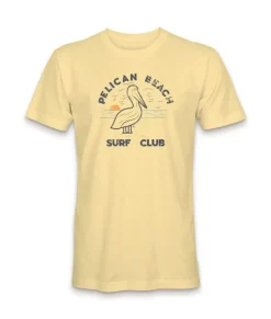 Men'S Ridiculously Soft Midweight Graphic Tee | Pelican Beach