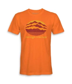 Men'S Ridiculously Soft Midweight Graphic Tee | Durango Colorado