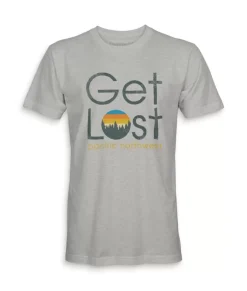 Men'S Ridiculously Soft Midweight Graphic Tee | Get Lost