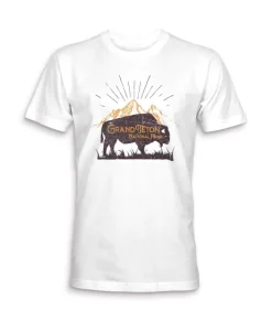 Men'S Ridiculously Soft Midweight Graphic Tee | Grand Teton National Park