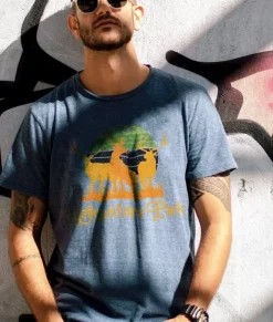 Men'S Ridiculously Soft Midweight Graphic Tee | Yellowstone Park