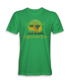 Men'S Ridiculously Soft Midweight Graphic Tee | Yellowstone Park