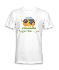 Men'S Ridiculously Soft Midweight Graphic Tee | Yellowstone Park