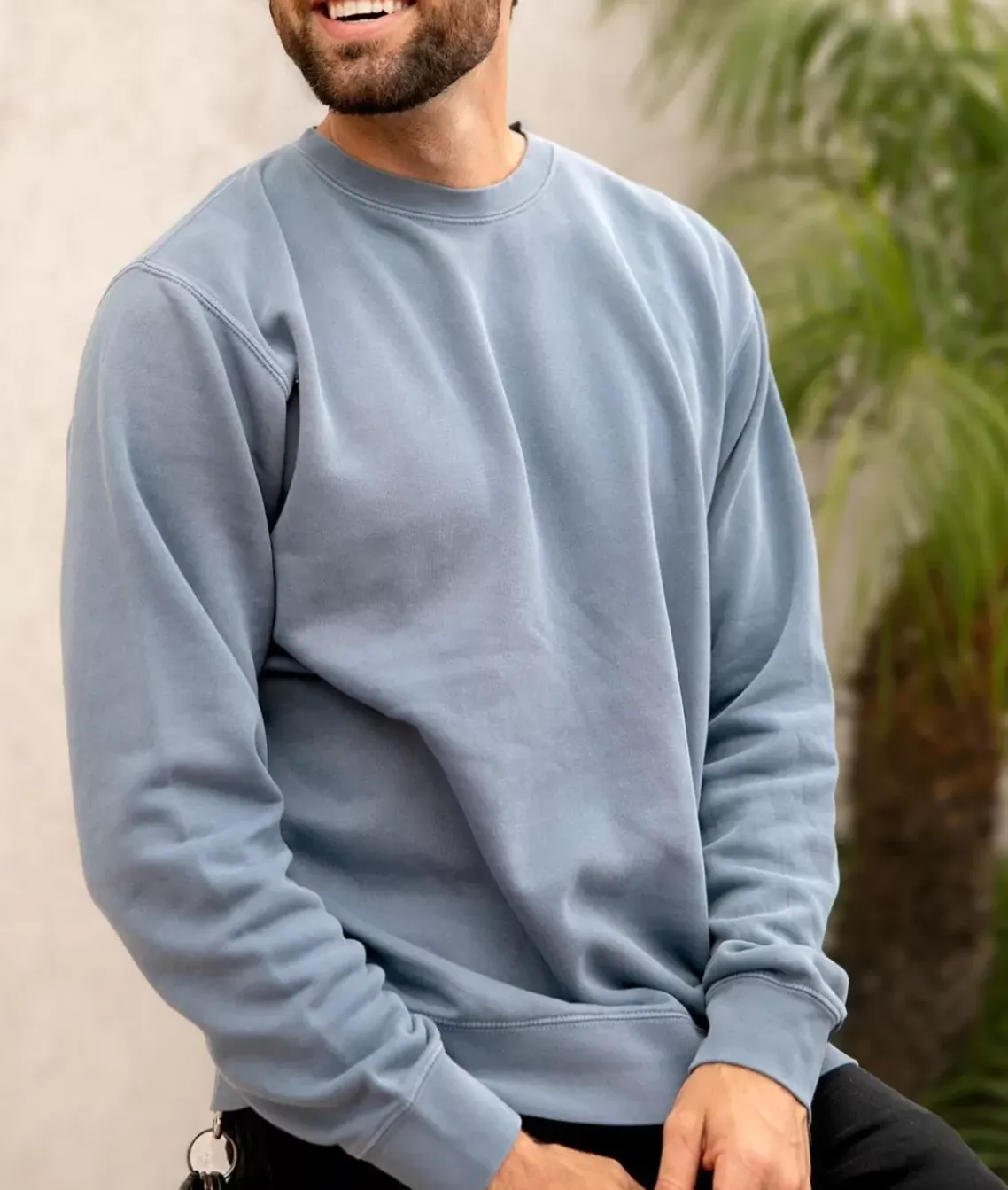 Men'S Ridiculously Soft Pigment-Dyed Sweatshirt