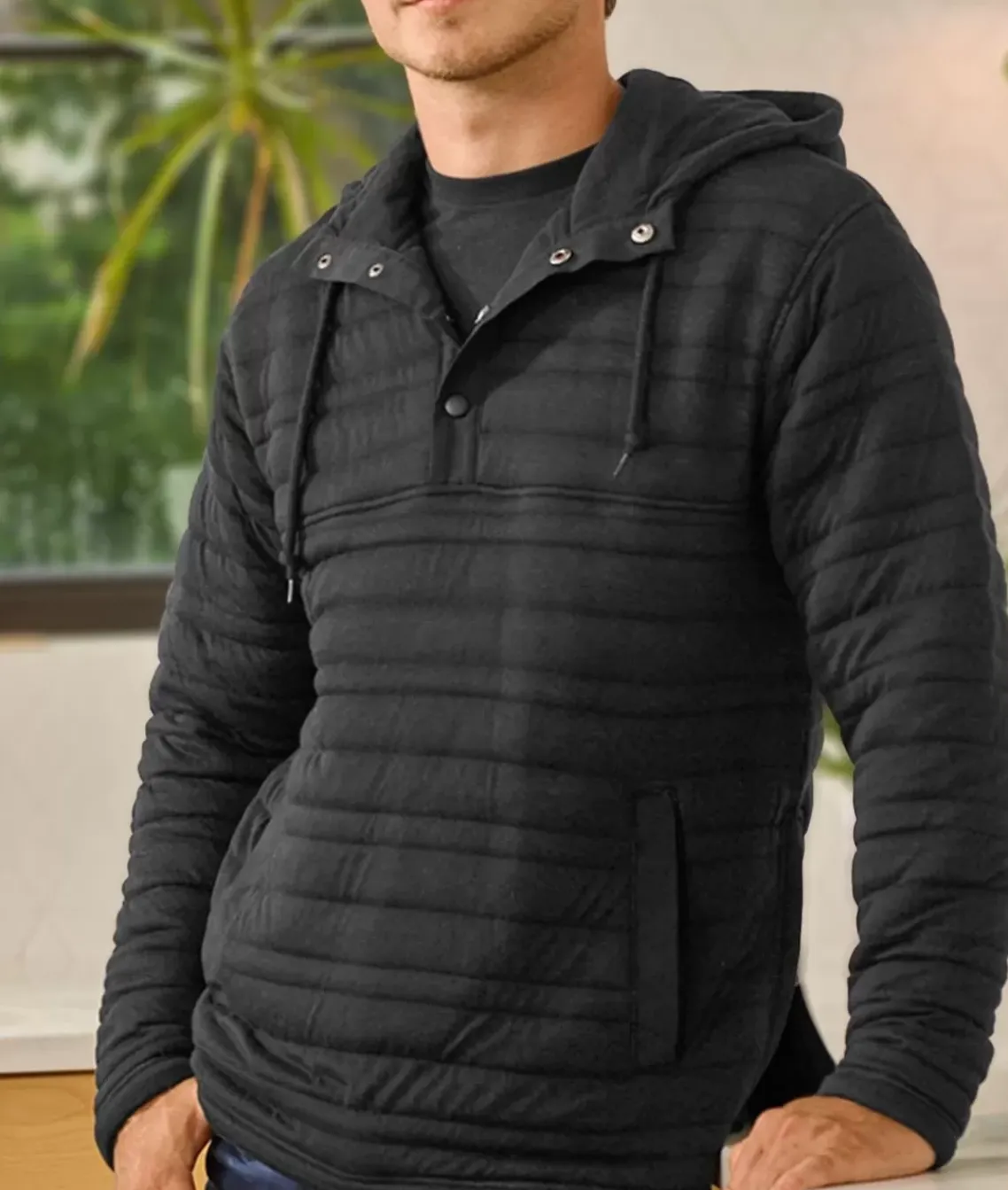 Men'S Ridiculously Soft Quilted Anorak
