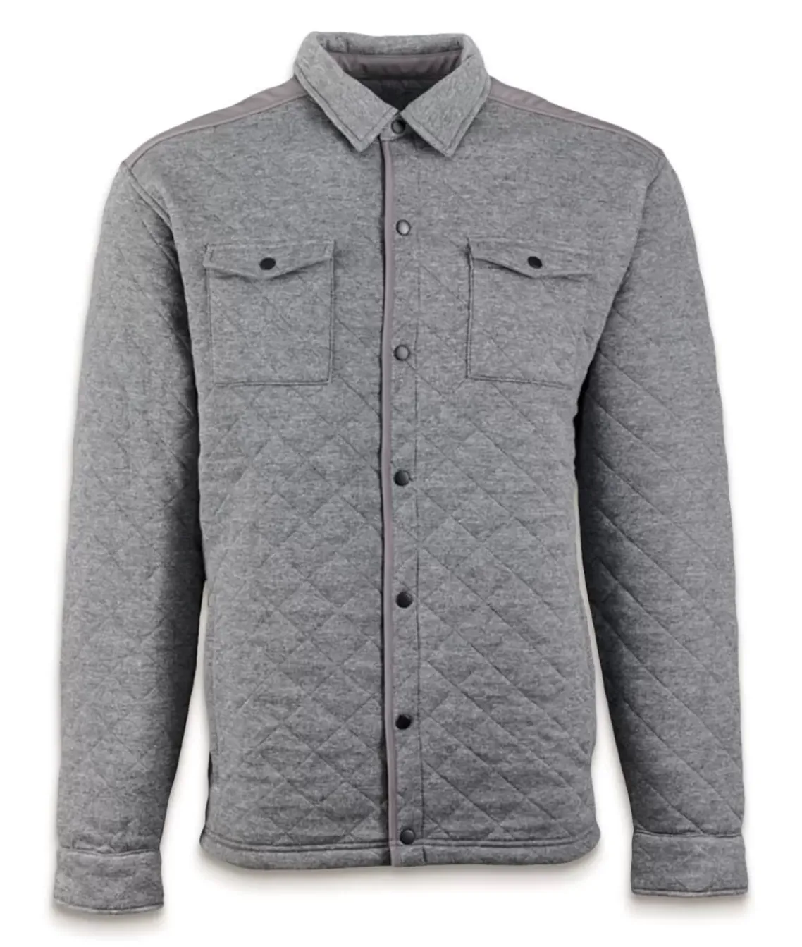Men'S Ridiculously Soft Quilted Shirt Jacket