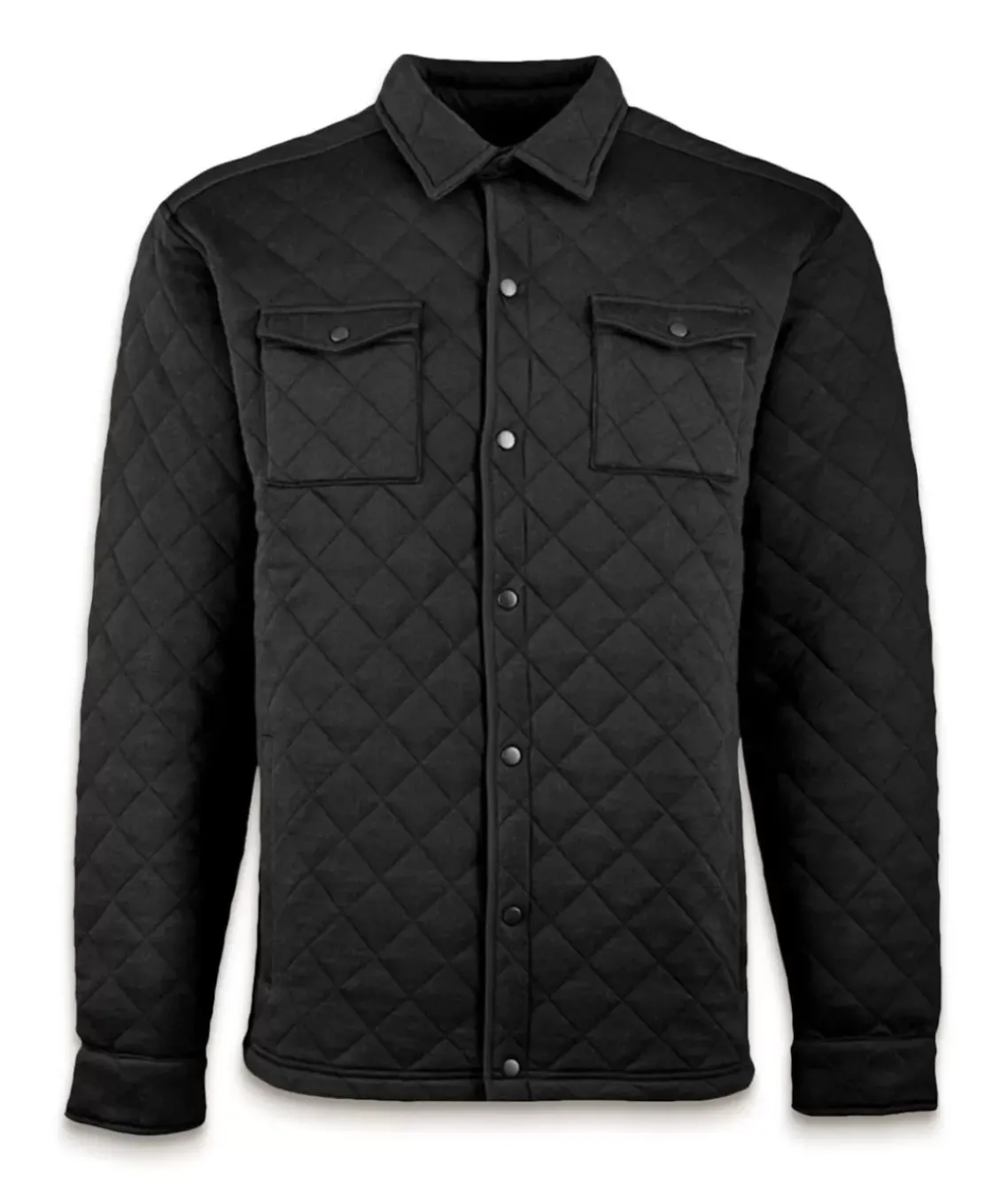 Men'S Ridiculously Soft Quilted Shirt Jacket