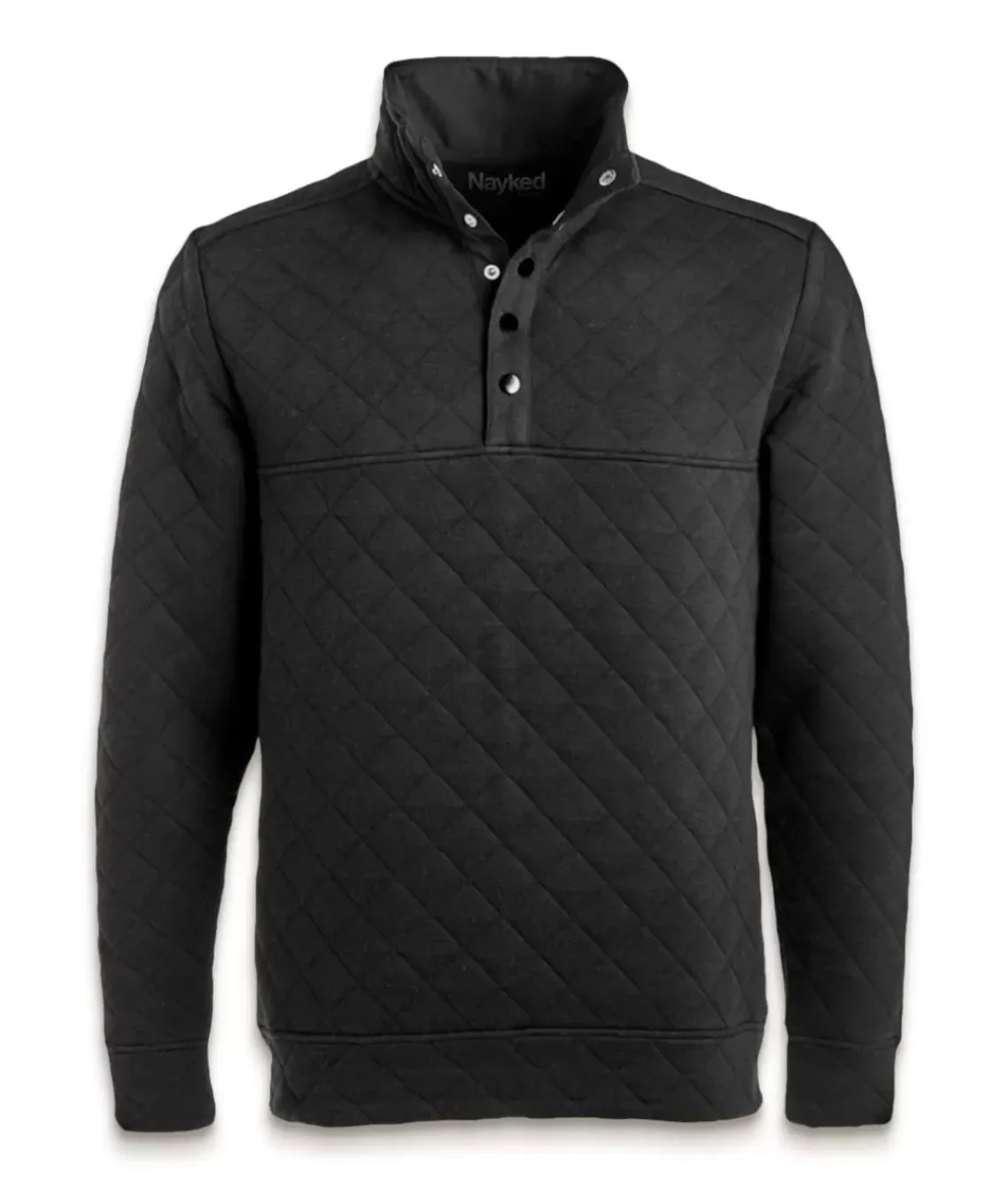 Men'S Ridiculously Soft Quilted Snap Pullover