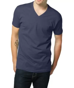 Men'S Ridiculously Soft Short Sleeve V-Neck 100% Cotton Shirt | Discontinued Colors