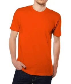 Men'S Ridiculously Soft Short Sleeve Crew Neck 100% Cotton T-Shirt | Classic