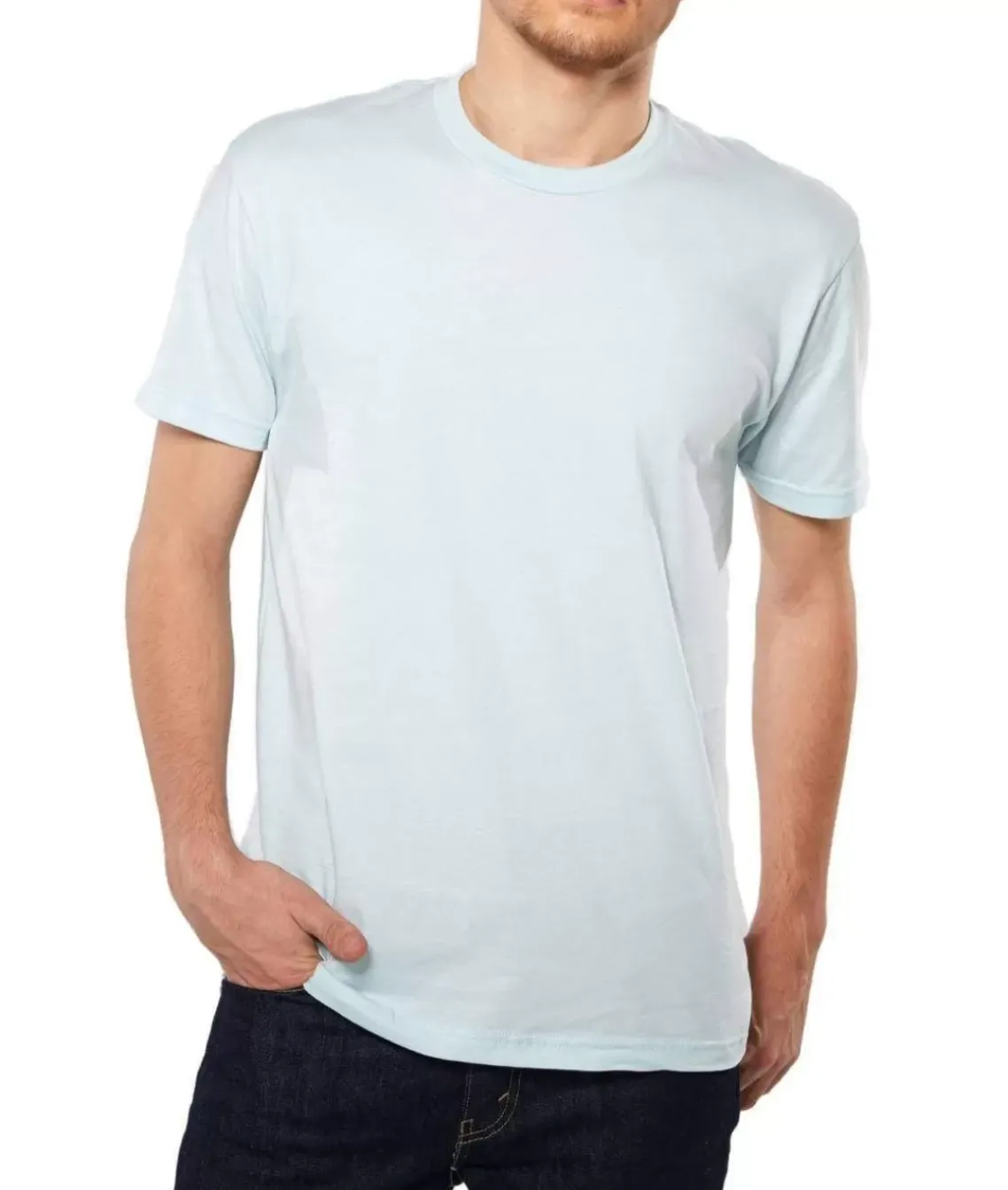 Men'S Ridiculously Soft Short Sleeve Crew Neck 100% Cotton T-Shirt | Classic