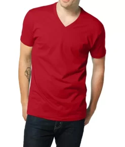 Men'S Ridiculously Soft Short Sleeve V-Neck 100% Cotton Shirt | Discontinued Colors