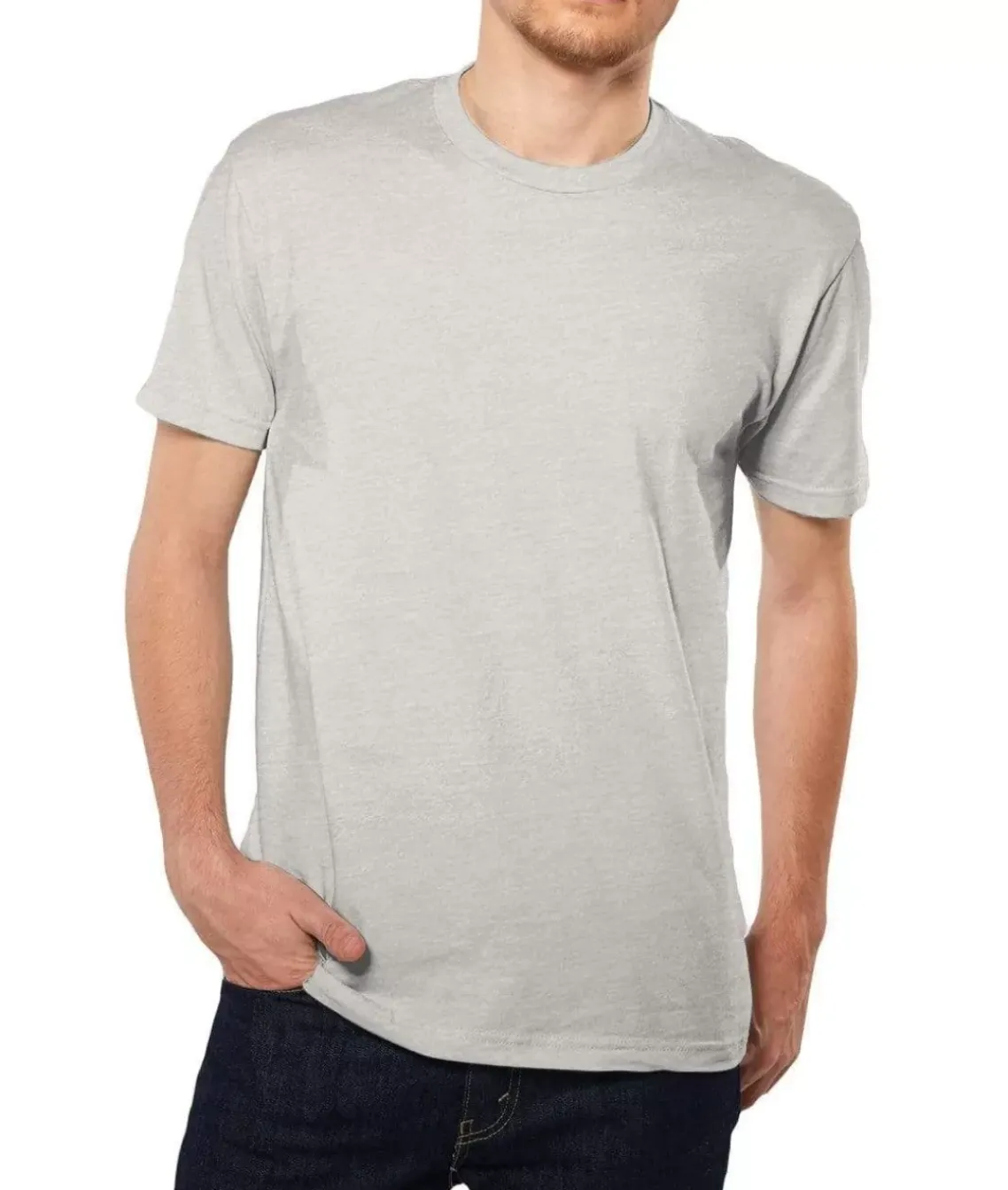 Men'S Ridiculously Soft Short Sleeve Crew Neck 100% Cotton T-Shirt | Classic