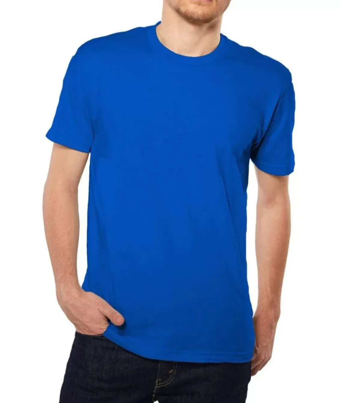 Men'S Ridiculously Soft Short Sleeve Crew Neck 100% Cotton T-Shirt | Classic