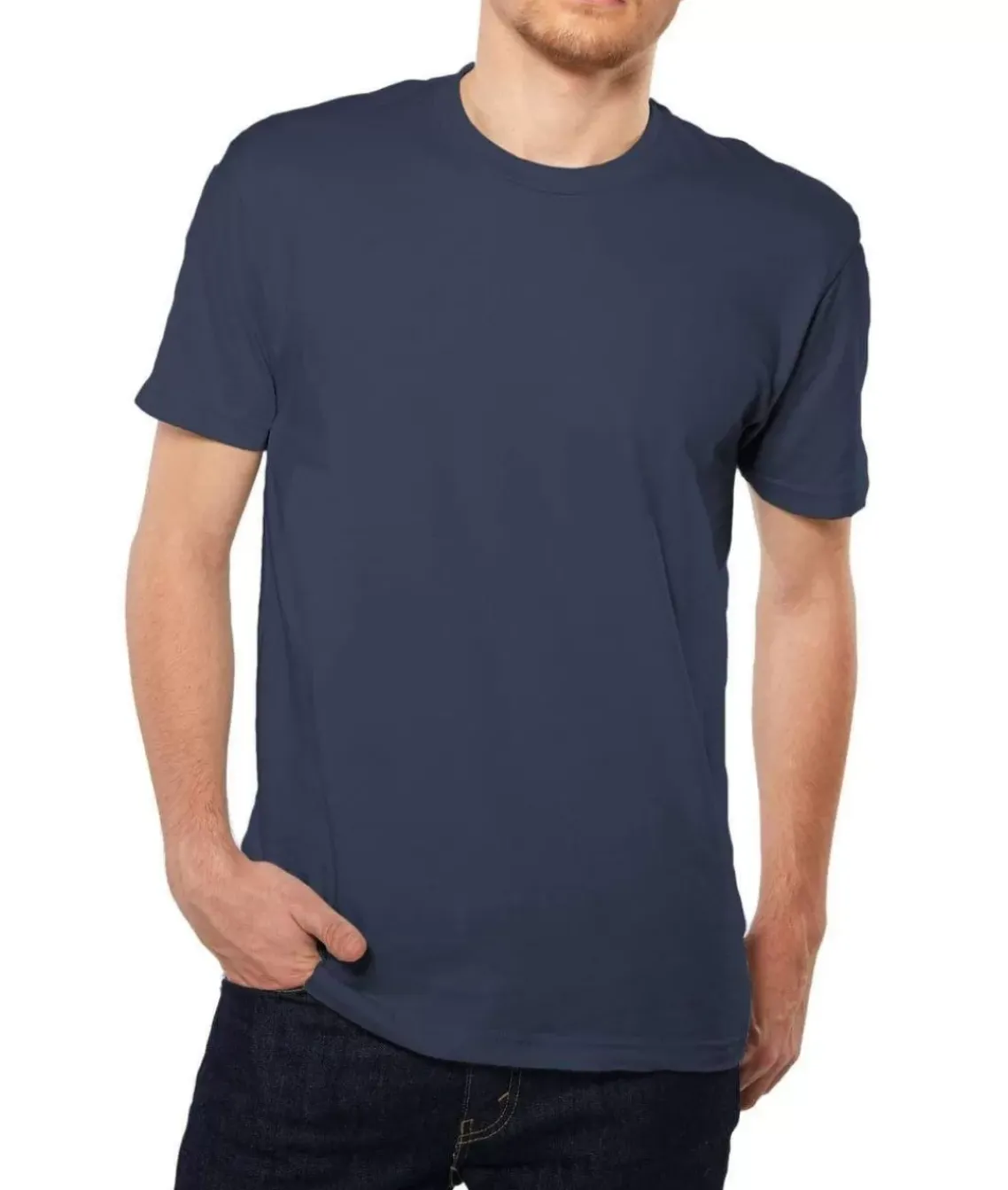 Men'S Ridiculously Soft Short Sleeve Crew Neck 100% Cotton T-Shirt | Classic