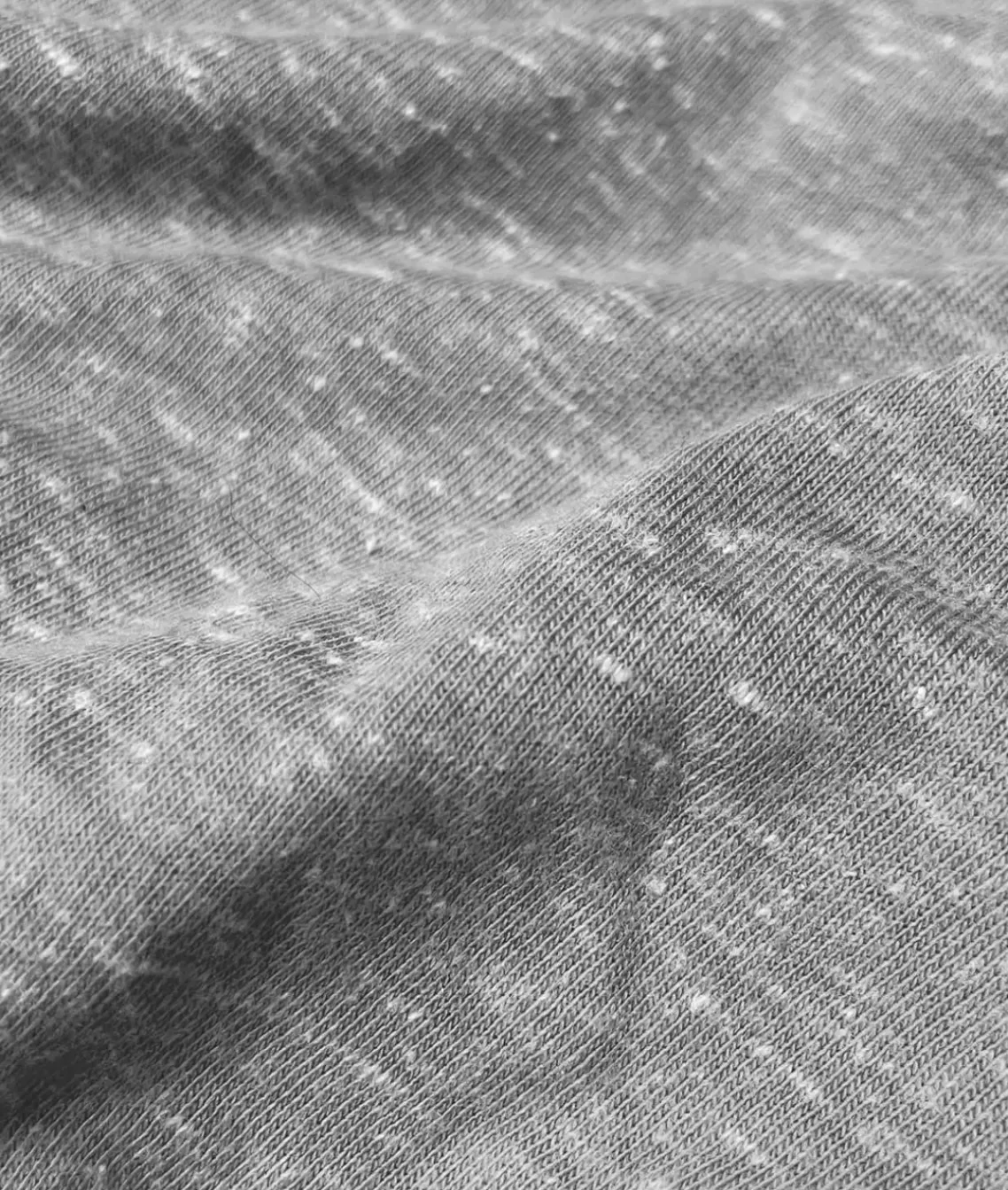 Men'S Ridiculously Soft Snow Heather Crew Neck T-Shirt