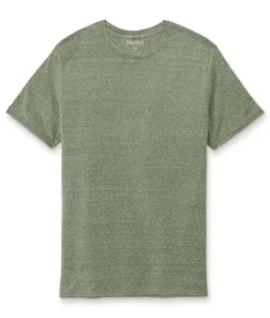 Men'S Ridiculously Soft Snow Heather Crew Neck T-Shirt