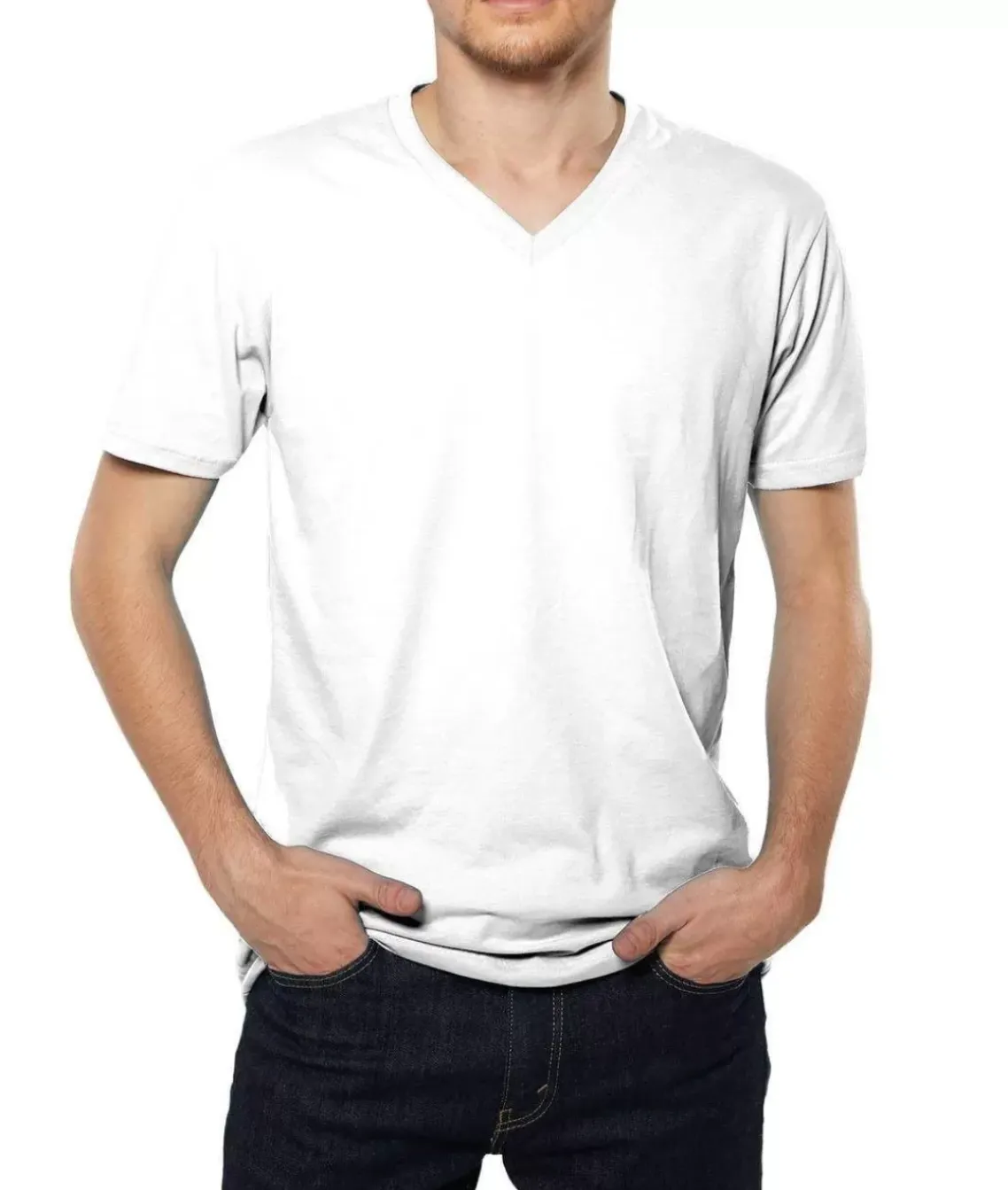 Men'S Ridiculously Soft Sueded V-Neck