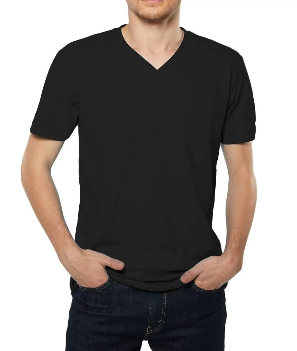 Men'S Ridiculously Soft Sueded V-Neck