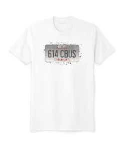 Men'S Ridiculously Soft Sueded Graphic Tee | 614 Cbus