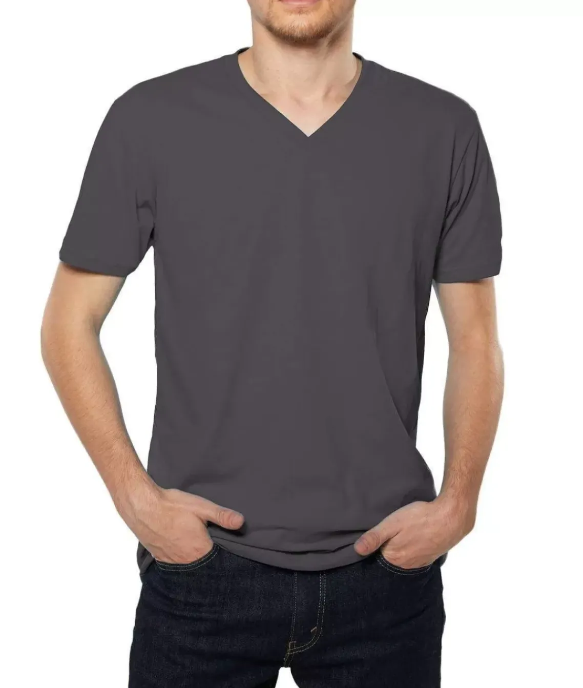 Men'S Ridiculously Soft Sueded V-Neck