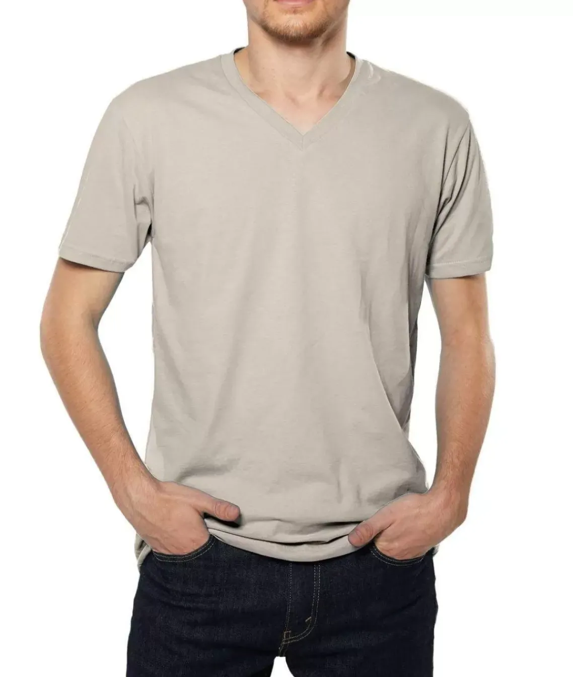 Men'S Ridiculously Soft Sueded V-Neck