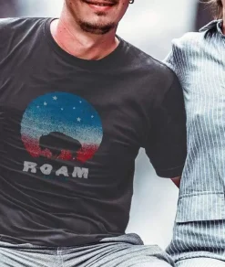 Men'S Ridiculously Soft Sueded Graphic Tee | Roam