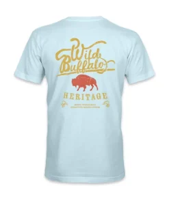 Men'S Ridiculously Soft Sueded Graphic Tee | Wild Buffalo