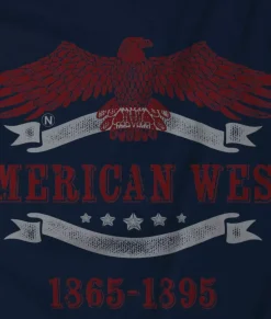 Men'S Ridiculously Soft Sueded Graphic Tee | American West