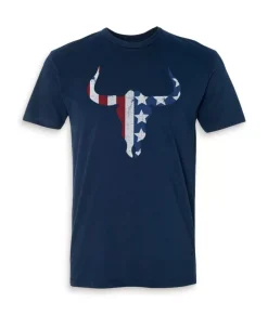 Men'S Ridiculously Soft Sueded Graphic Tee | Bull