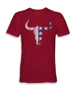 Men'S Ridiculously Soft Sueded Graphic Tee | Bull