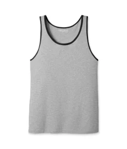 Men'S Ridiculously Soft Two-Tone Lightweight Tank Top