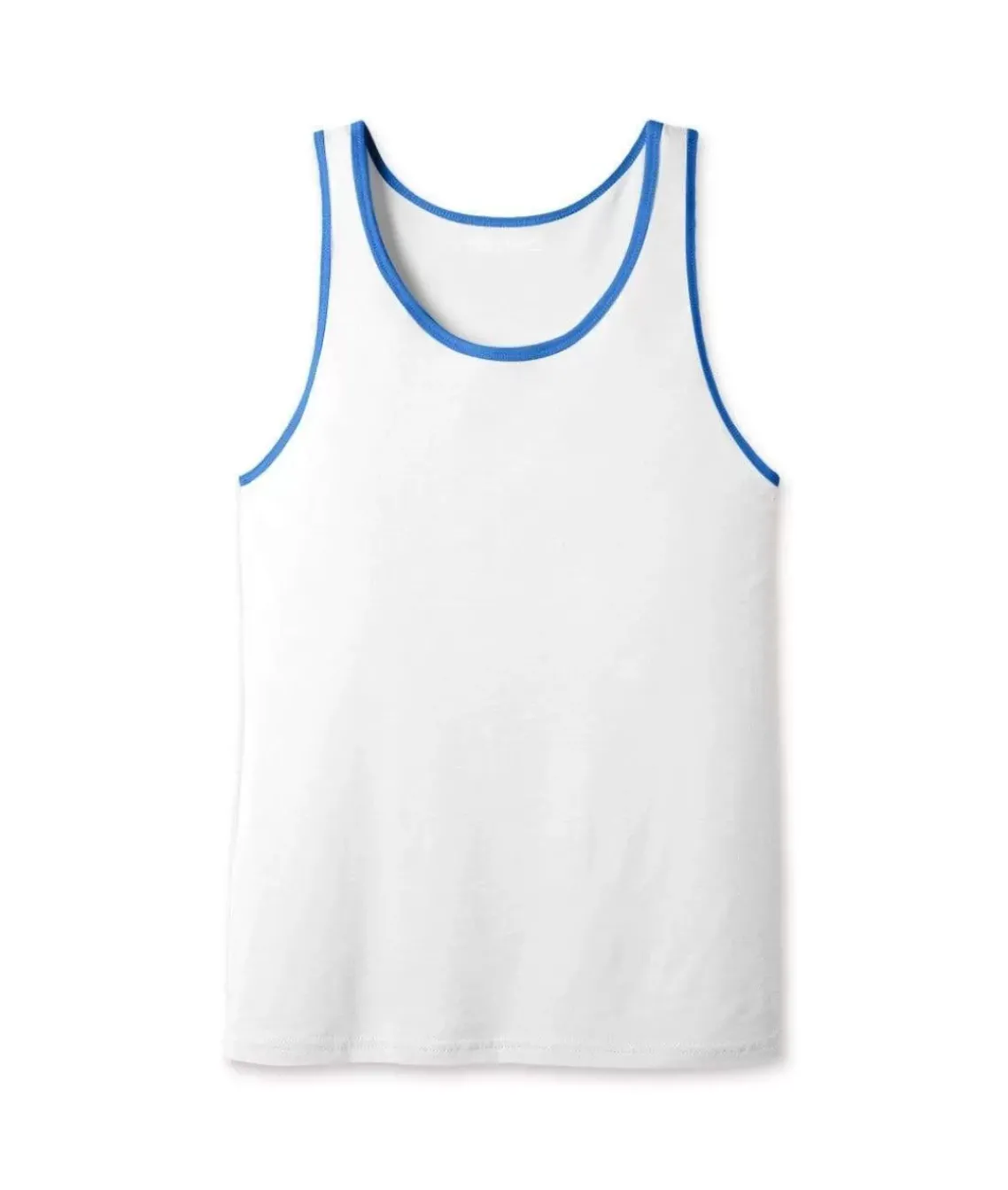 Men'S Ridiculously Soft Two-Tone Lightweight Tank Top