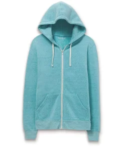 Men'S Ridiculously Soft Vintage Recycled Fleece Full-Zip Hoodie