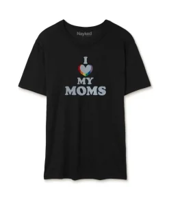 Men'S Ridiculously Soft Vintage Graphic T-Shirt | I Love My Moms