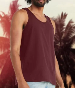 Men'S Soft 100% Cotton Lightweight Tank Top