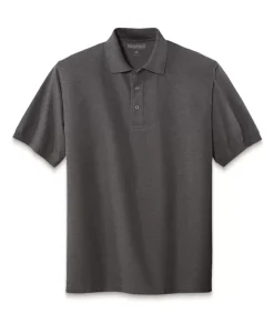 Men'S Soft Big Pique Polo Shirt