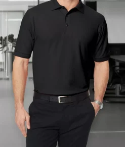 Men'S Soft Big Pique Polo Shirt