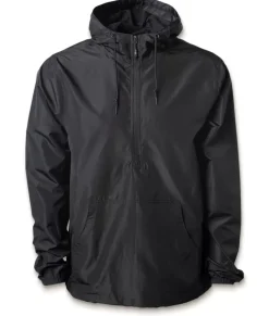 Men'S Soft Lightweight Half-Zip Pullover Windbreaker Anorak