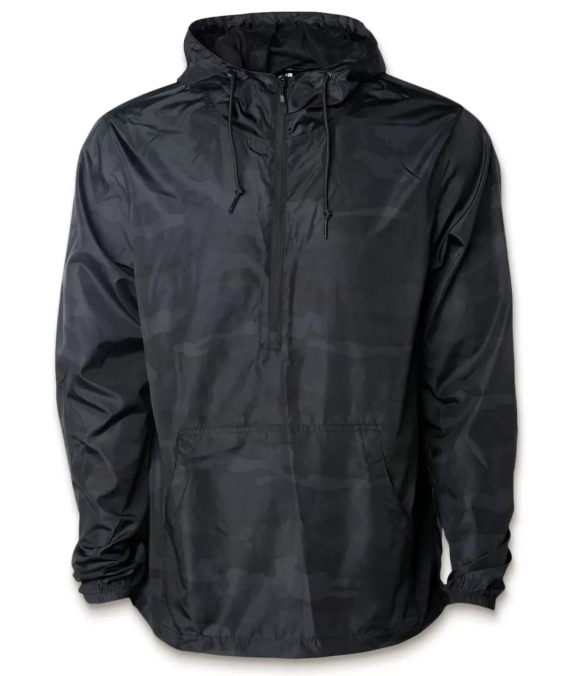 Men'S Soft Lightweight Half-Zip Pullover Windbreaker Anorak