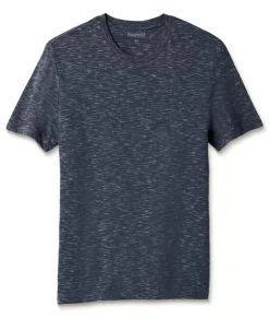 Men'S Soft Lightweight Marled Crew Neck T-Shirt