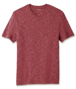 Men'S Soft Lightweight Marled Crew Neck T-Shirt