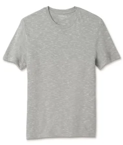 Men'S Soft Lightweight Marled Crew Neck T-Shirt