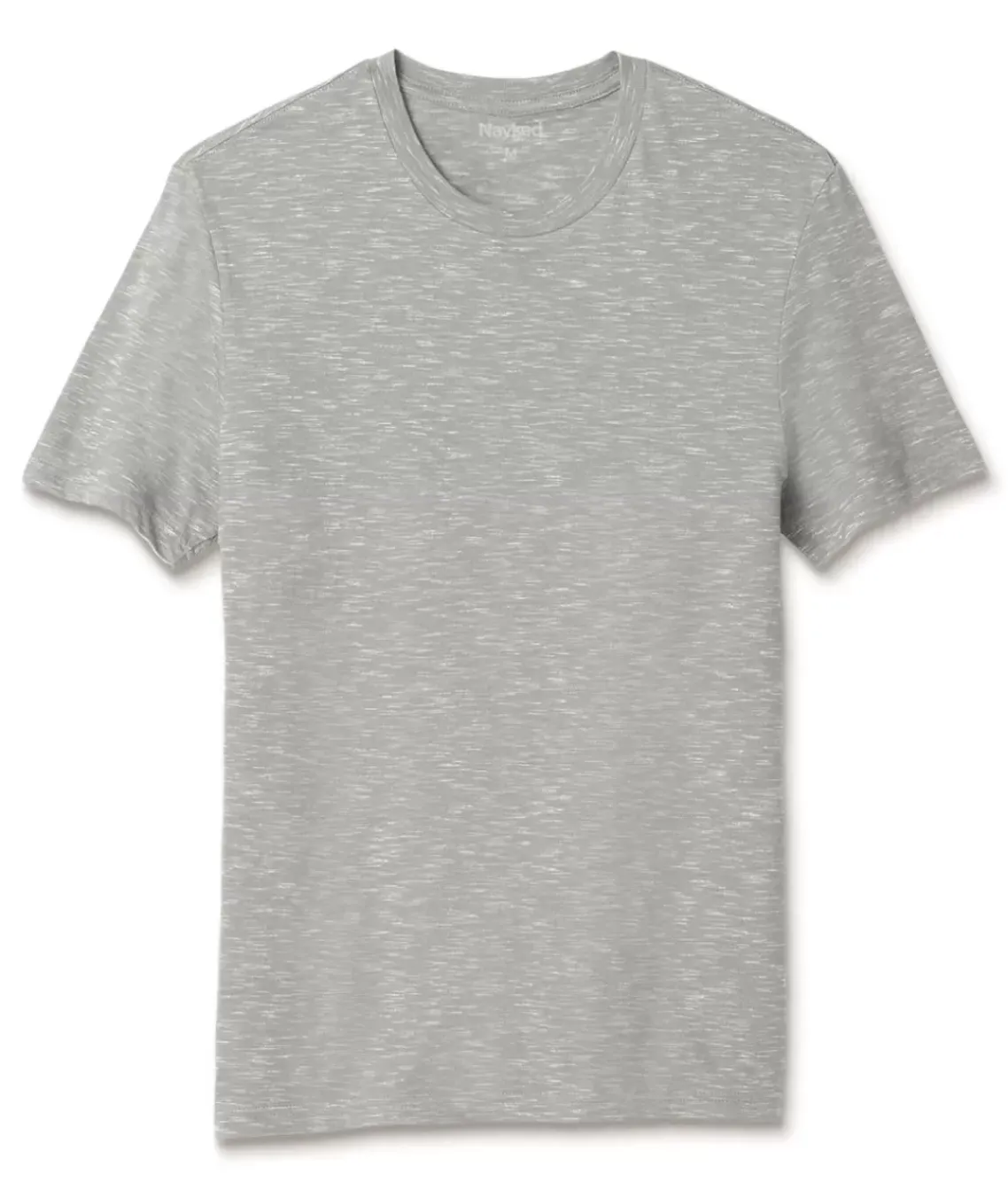 Men'S Soft Lightweight Marled Crew Neck T-Shirt